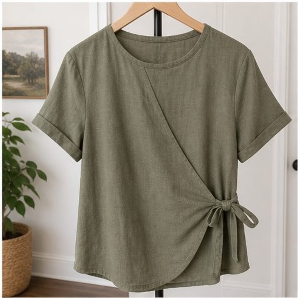 Olive Tunic Blouse